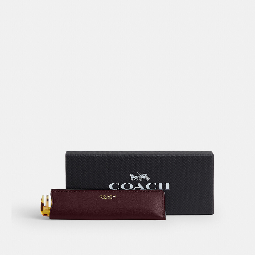 Coach Comb With Sleeve